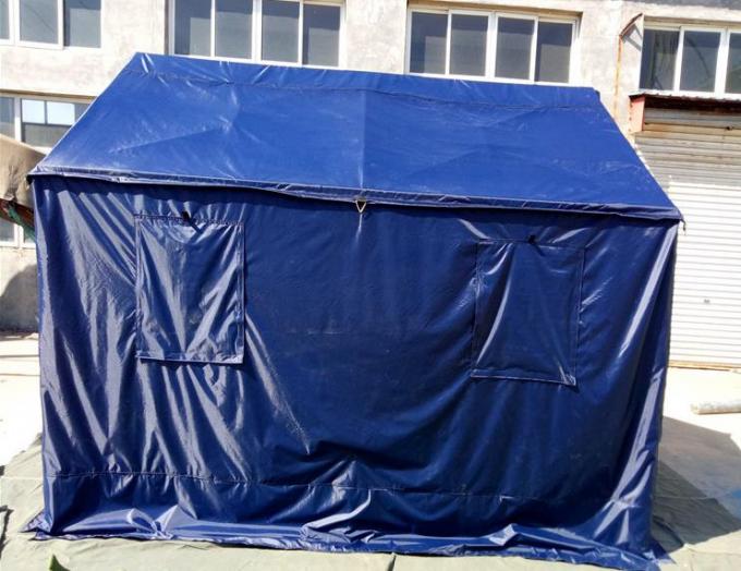 옥스포드 피복에 파란 경찰 옥외 닫집 천막 고열 저항하는