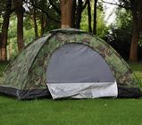 Single Layers Camouflage Outdoor Camping Tent , Waterproof Easy Up Camping Tent 